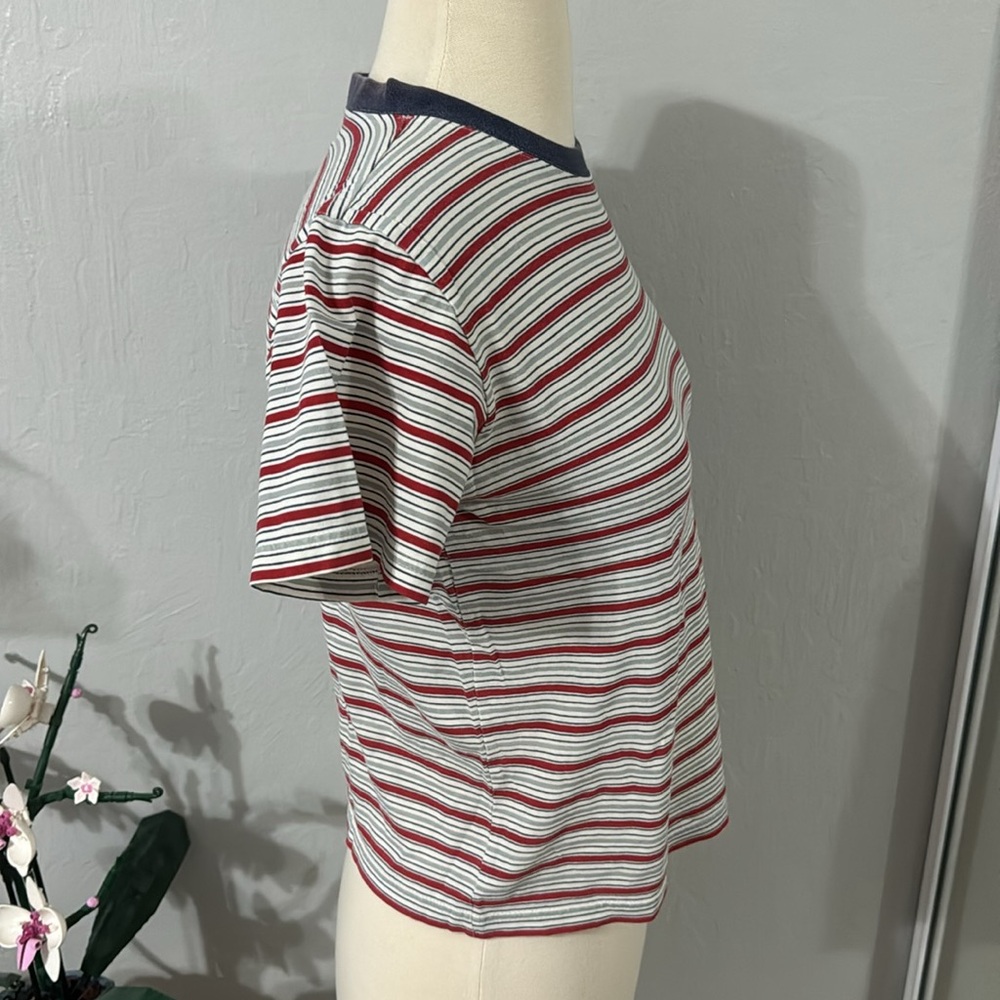 (SOLD) Vintage Stripped Baby Tee - Picture 4 of 7